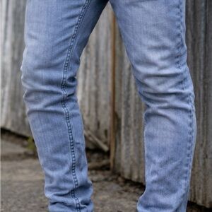 Steve’s Jeans Light‎ Wash Slim Fit Denim Jeans Size 32x30 Stretch Casual